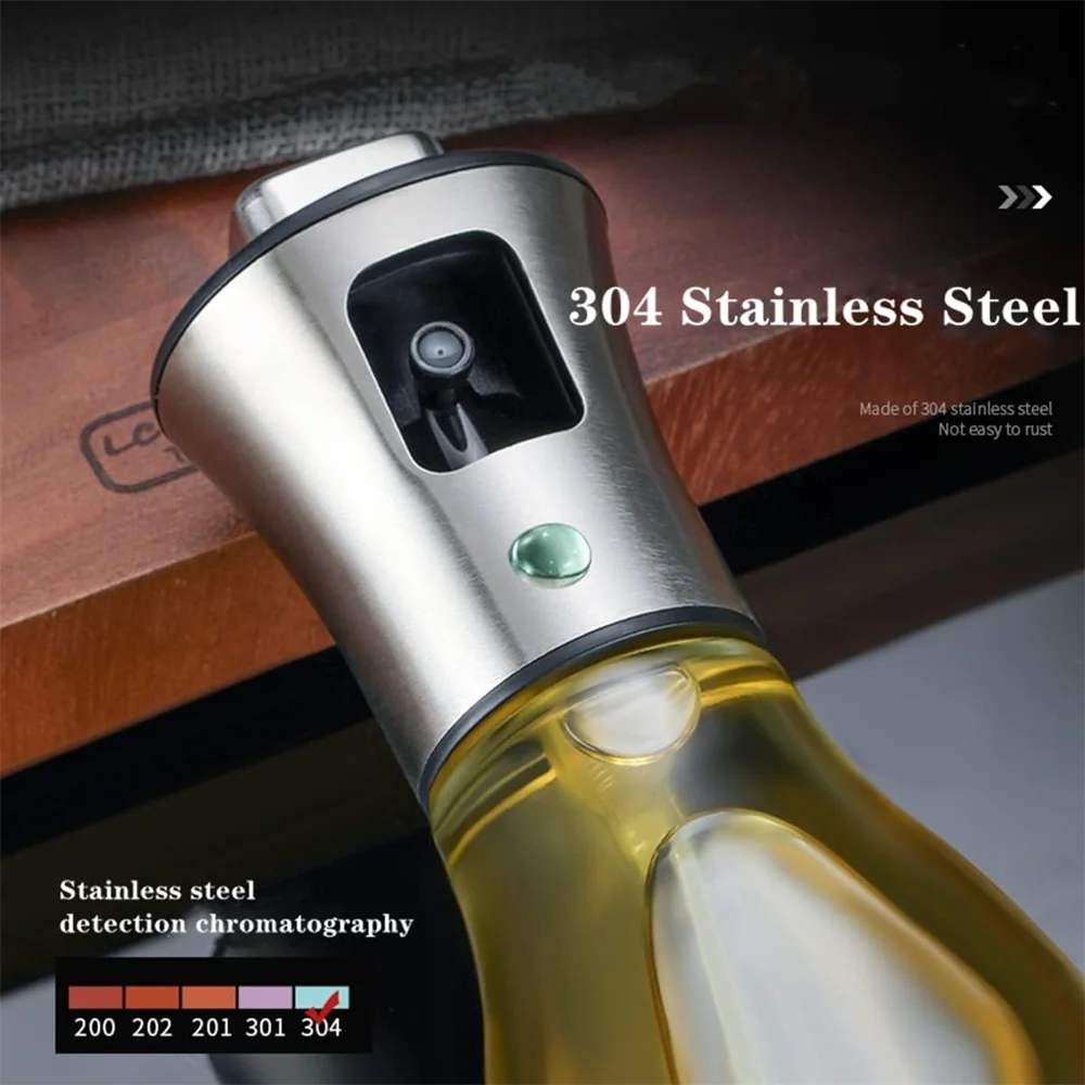OilControl™ — Spruzzatore per Olio d'Oliva in Vetro e Acciaio